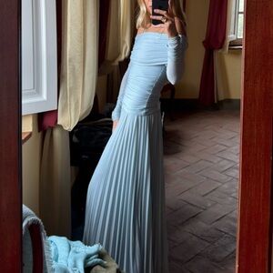 Ronny Kobo pleated dress and top